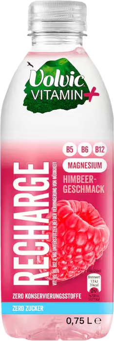 Volvic Vitamin+ Himbeere - 6 x 0,75 l
