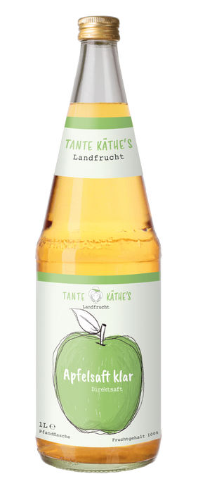 Tante Käthe Apfelsaft Klar Direkt 100% - 6 x 1,00 l